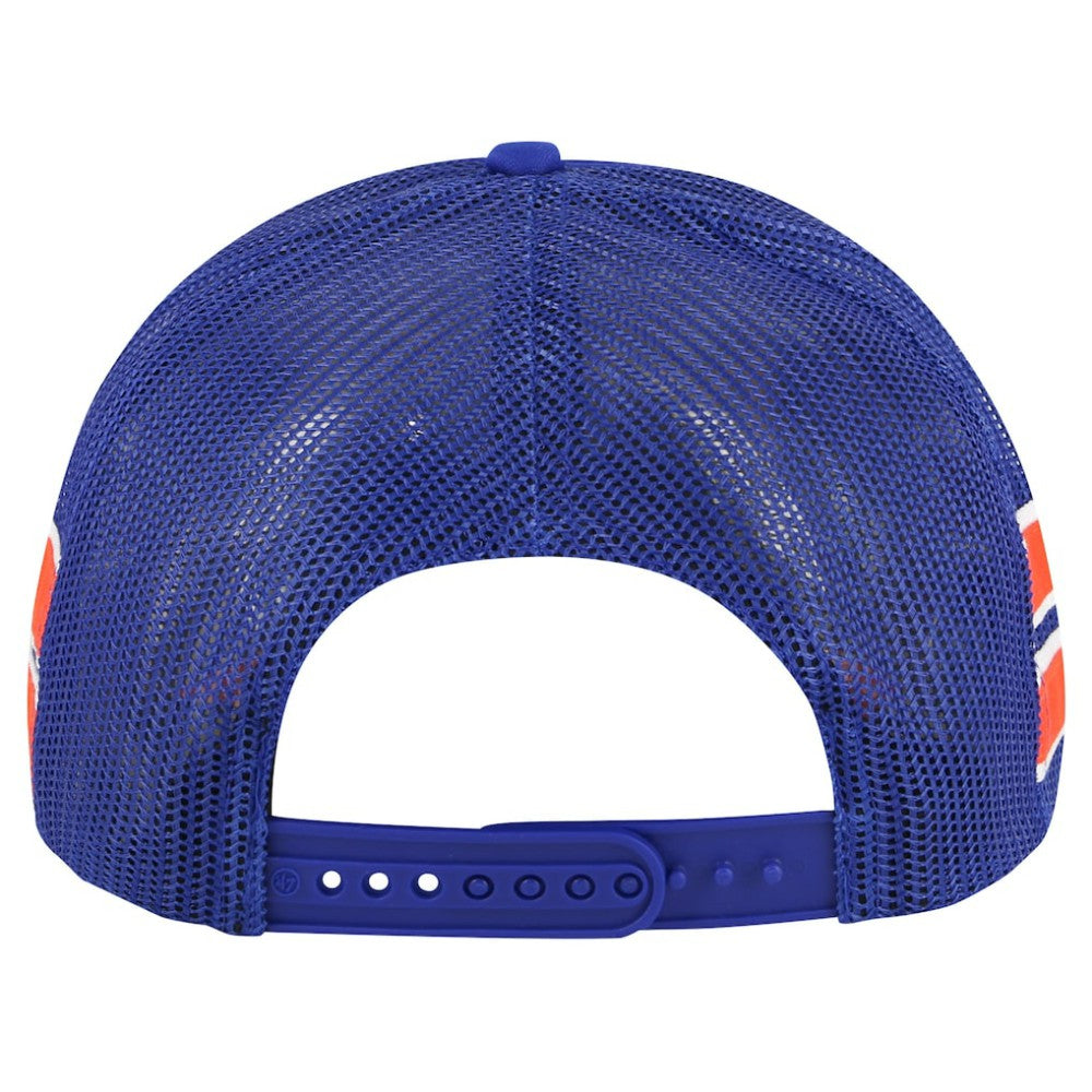 New York Islanders '47 Sideband Stripes Trucker Snapback Hat - Royal - NHL