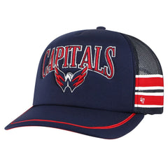 Washington Capitals '47 Sideband Stripes Trucker Snapback Hat - Navy - NHL