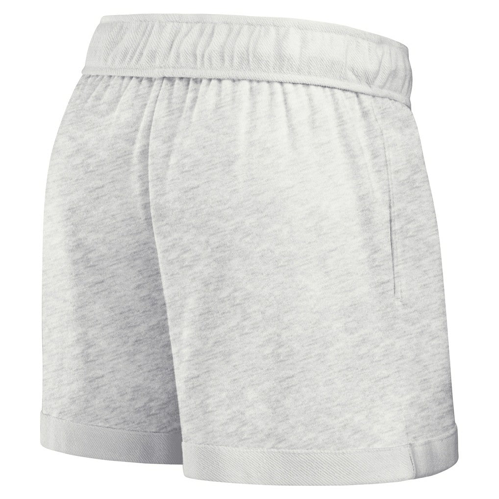 Miami Dolphins Women's Vintage Badge Shorts Oatmeal | Fanatics