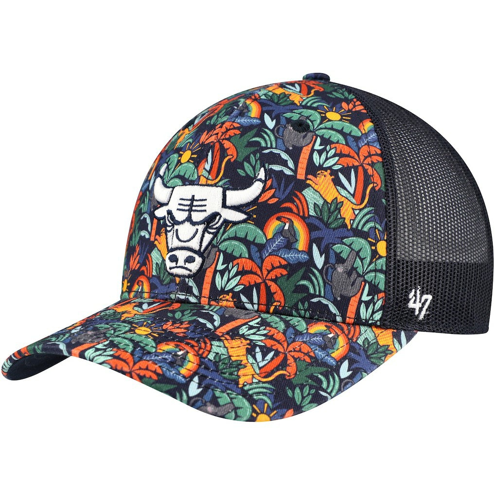 Chicago Bulls '47 Jungle Trucker Adjustable Hat Navy - NBA