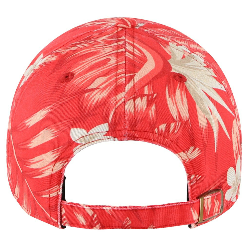 Chicago Bulls '47 Tropicalia Floral Clean Up Adjustable Hat Red - NBA