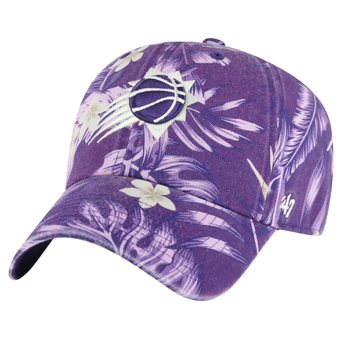 Phoenix Suns '47 Tropicalia Floral Clean Up Adjustable Hat Purple - NBA