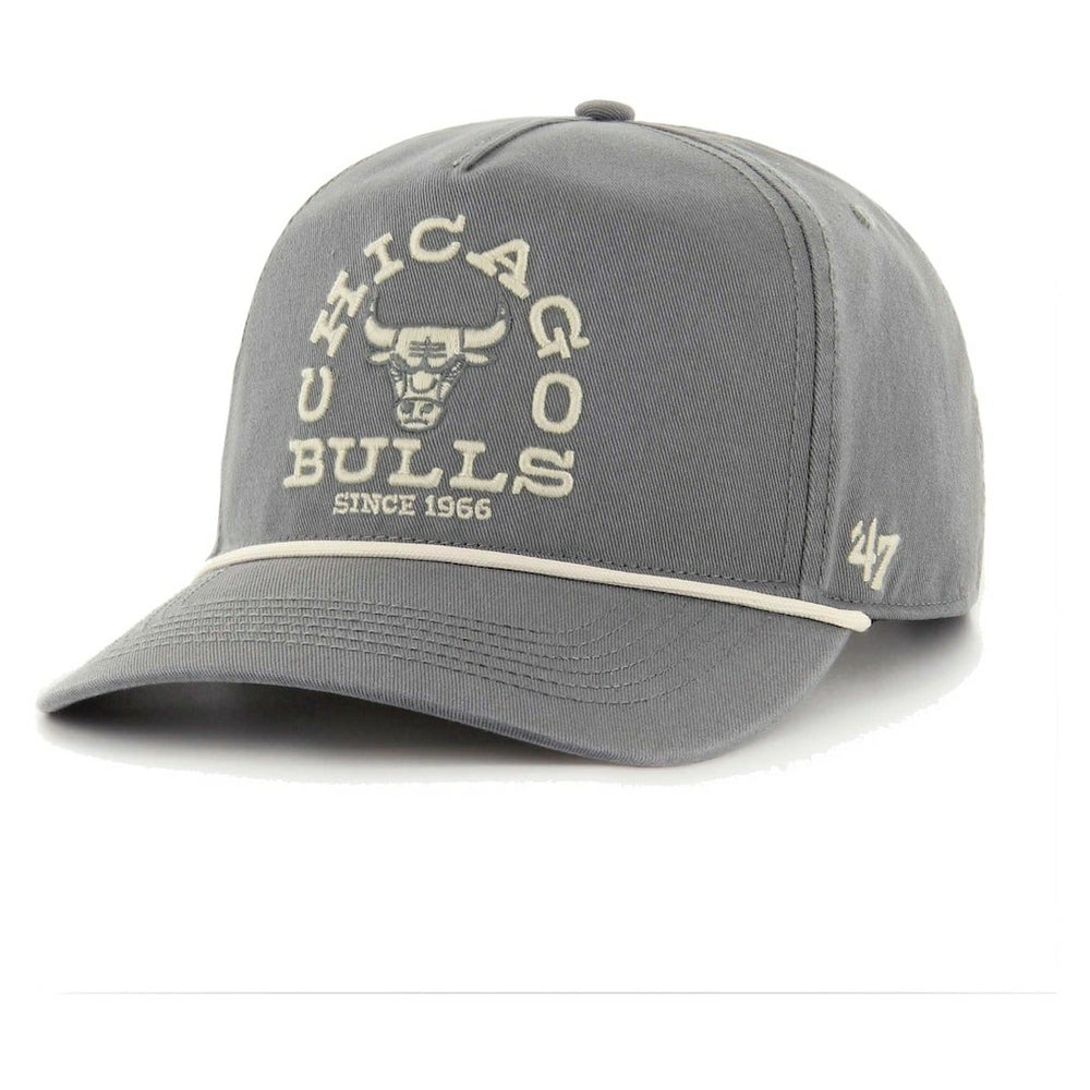 Chicago Bulls '47 Canyon Ranchero Hitch Adjustable Hat Charcoal - NBA