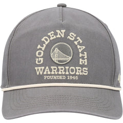 Golden State Warriors '47 Canyon Ranchero Hitch Adjustable Hat Charcoal - NBA