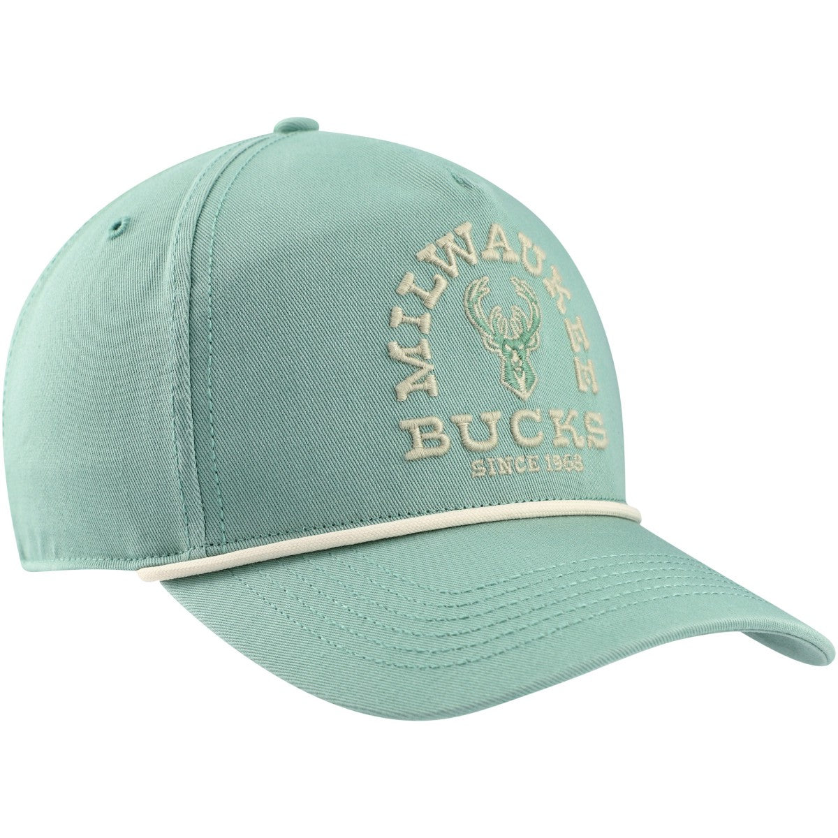 Milwaukee Bucks '47 Canyon Ranchero Hitch Adjustable Hat Green - NBA