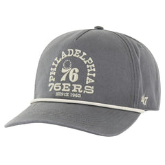 Philadelphia 76ers '47 Canyon Ranchero Hitch Adjustable Hat Charcoal - NBA