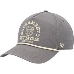 Sacramento Kings '47 Canyon Ranchero Hitch Adjustable Hat Charcoal - NBA