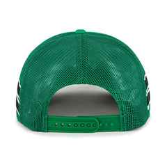 Boston Celtics '47 Sidebrand Stripes Trucker Adjustable Hat Kelly Green - NBA