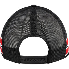 Chicago Bulls '47 Sidebrand Stripes Trucker Adjustable Hat Black - NBA