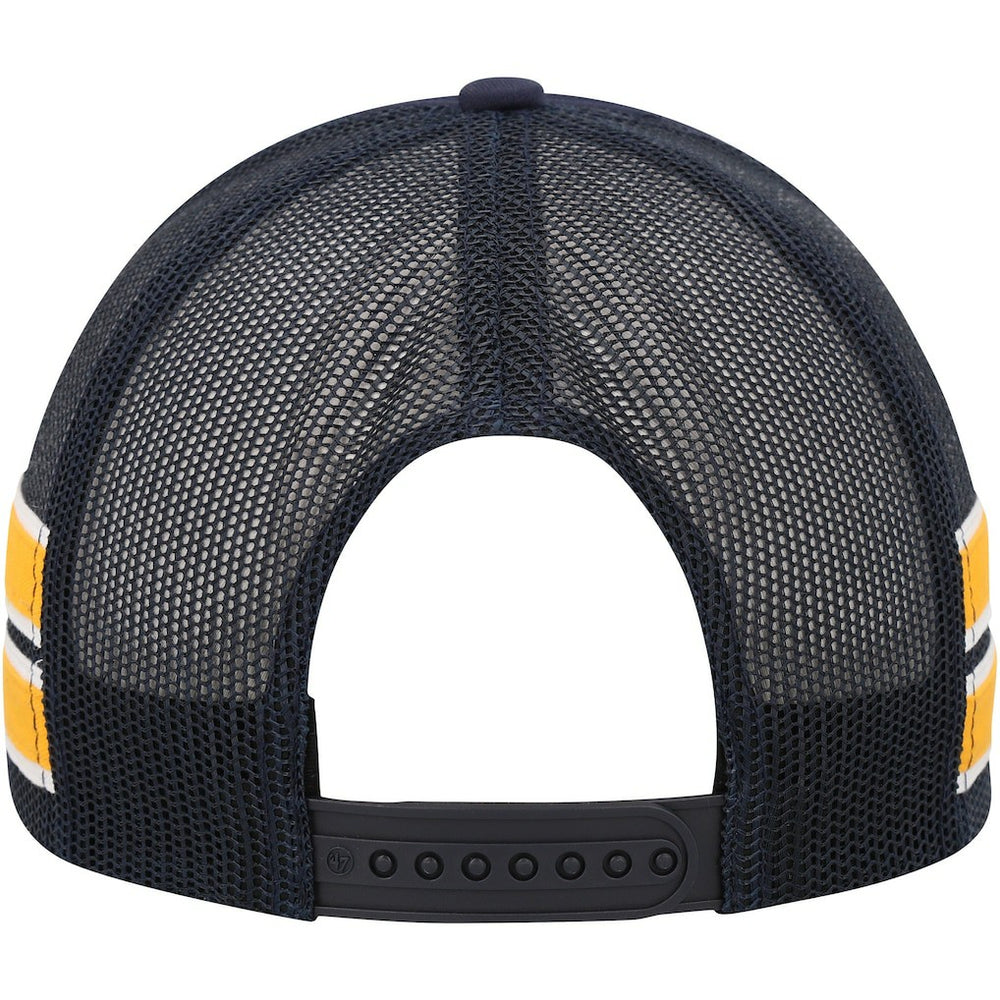 Denver Nuggets '47 Sidebrand Stripes Trucker Adjustable Hat Navy - NBA