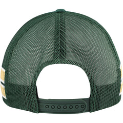 Milwaukee Bucks '47 Sidebrand Stripes Trucker Adjustable Hat Hunter Green - NBA
