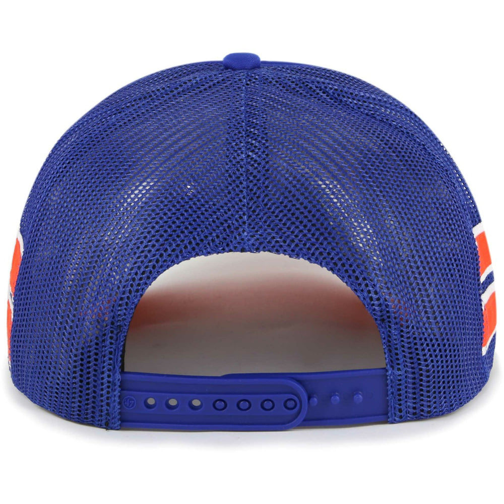 New York Knicks '47 Sidebrand Stripes Trucker Adjustable Hat Blue - NBA