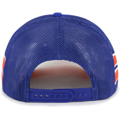 New York Knicks '47 Sidebrand Stripes Trucker Adjustable Hat Blue - NBA
