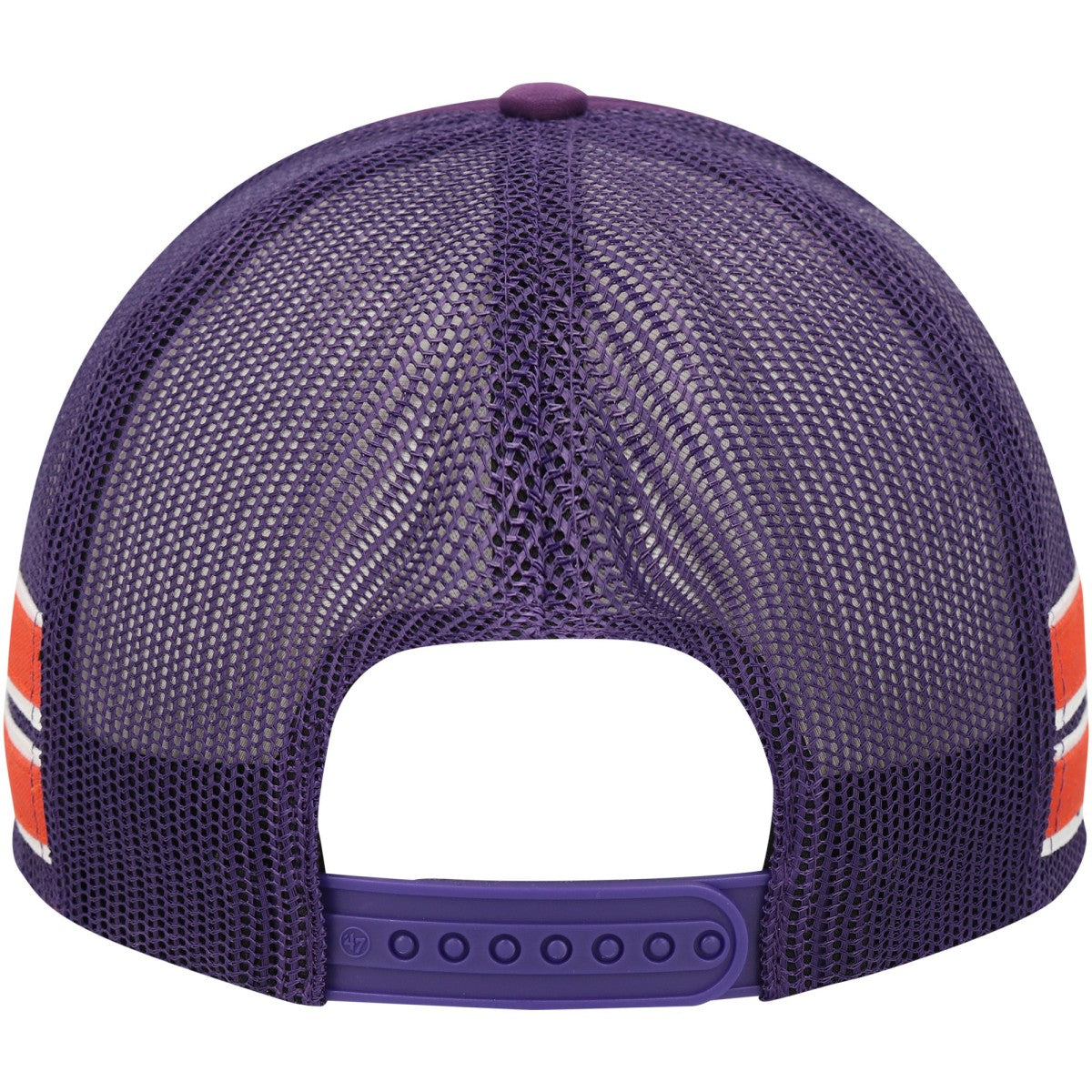 Phoenix Suns '47 Sidebrand Stripes Trucker Adjustable Hat Purple - NBA