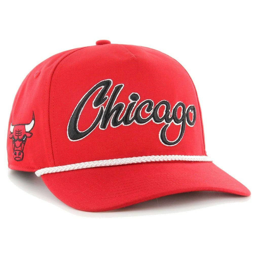 Chicago Bulls '47 Overhand Logo Hitch Adjustable Hat Red - NBA
