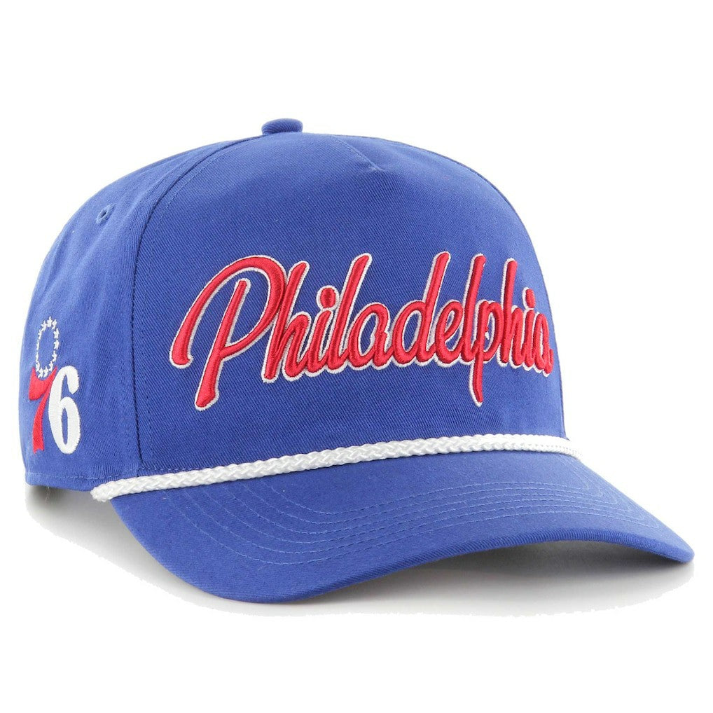 Philadelphia 76ers '47 Overhand Logo Hitch Adjustable Hat Royal - NBA