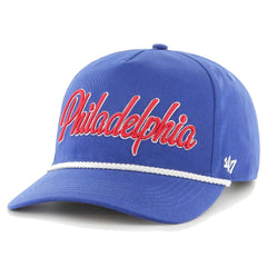 Philadelphia 76ers '47 Overhand Logo Hitch Adjustable Hat Royal - NBA