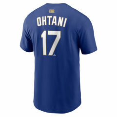 Shohei Ohtani Los Angeles Dodgers Nike 2026 Gold Collection Name & Number T-Shirt - MLB
