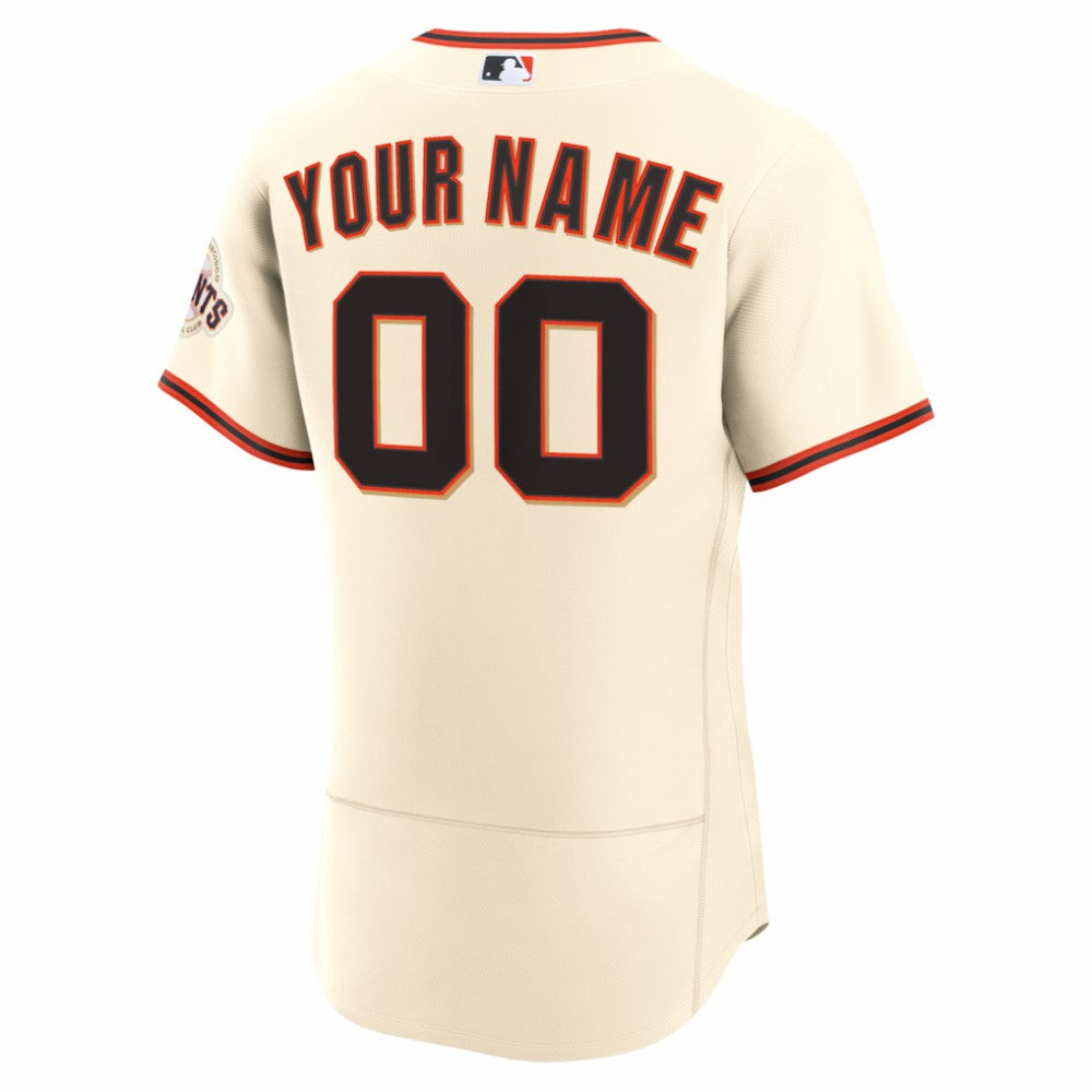 San Francisco Giants Nike Home Authentic Custom Jersey - MLB