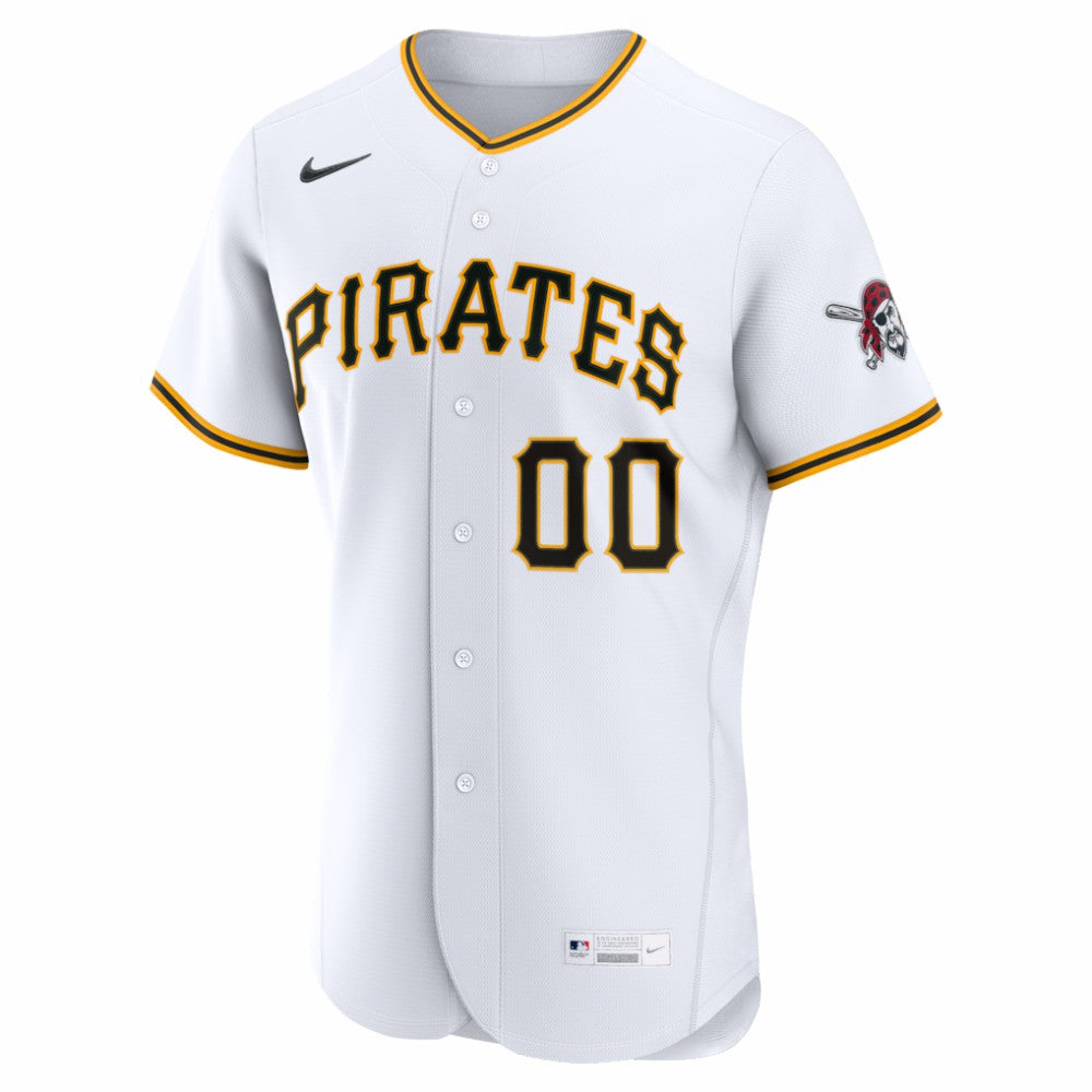 Pittsburgh Pirates Nike Home Authentic Custom Jersey - MLB