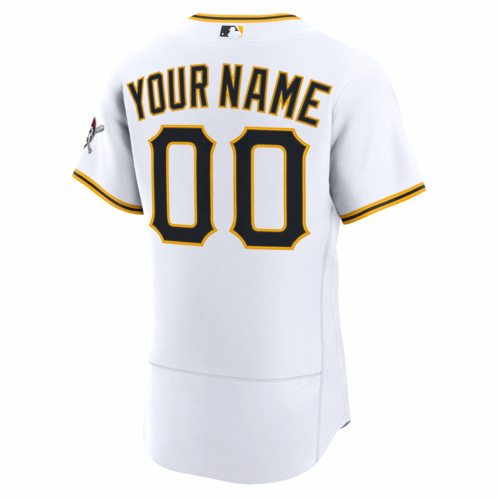 Pittsburgh Pirates Nike Home Authentic Custom Jersey - MLB