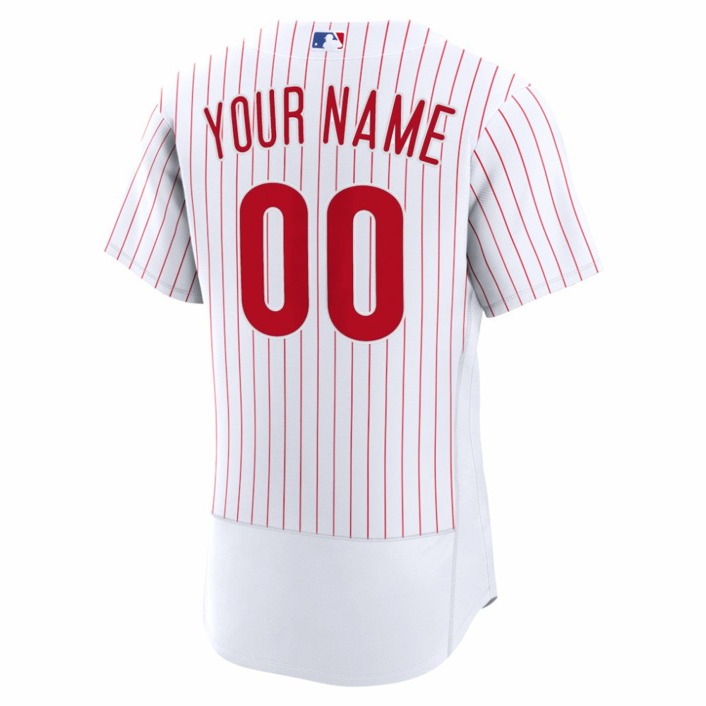 Philadelphia Phillies Nike Home Authentic Custom Jersey - MLB