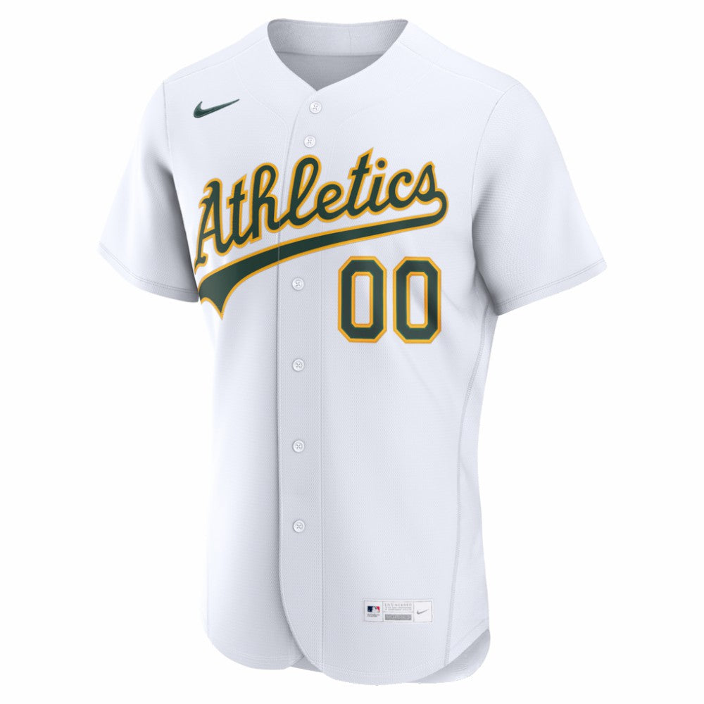 Athletics Nike Home Authentic Custom Jersey - MLB