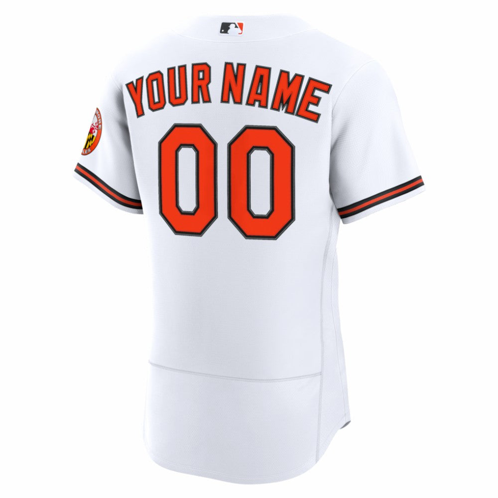 Baltimore Orioles Nike Home Authentic Custom Jersey - MLB