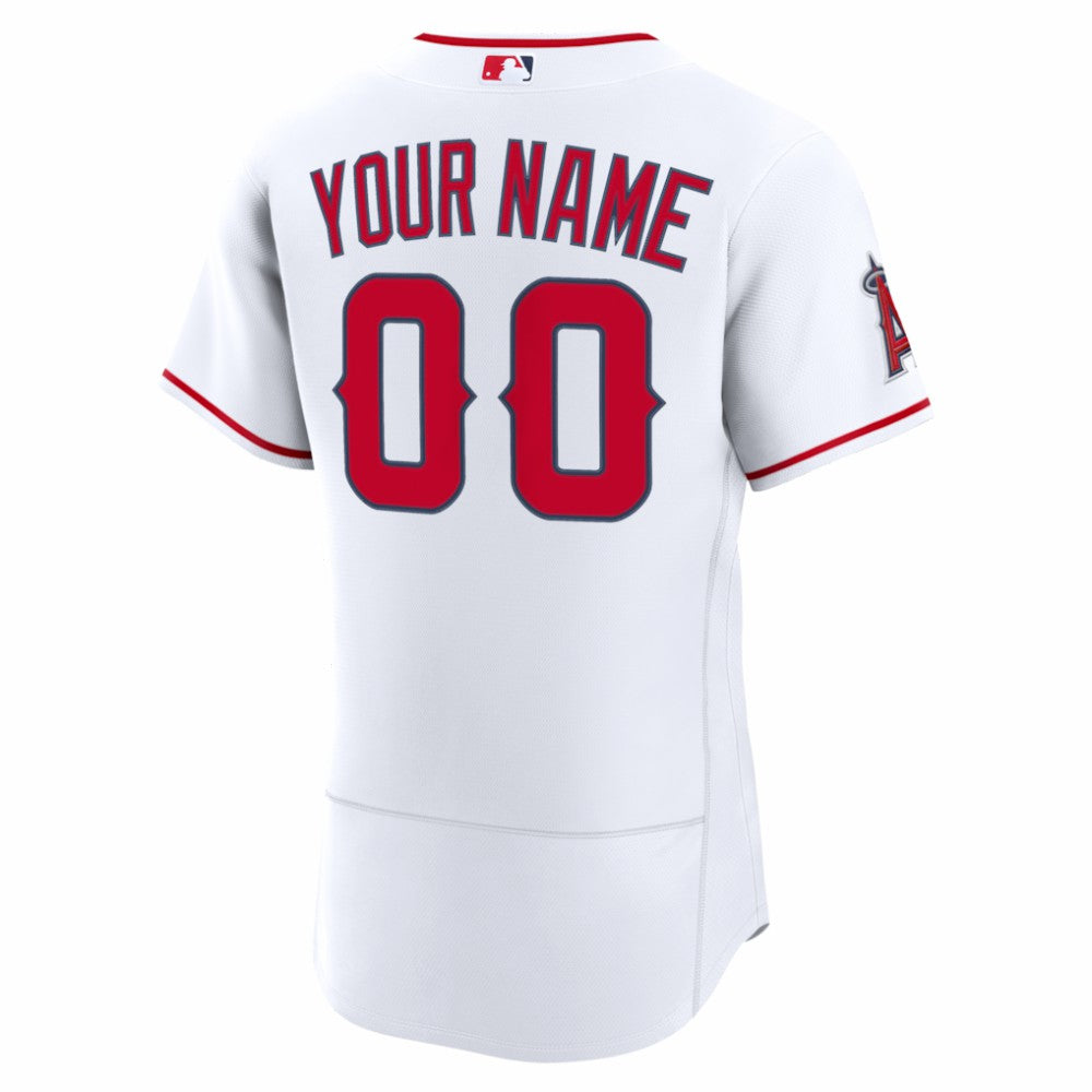 Los Angeles Angels Nike Home Authentic Custom Jersey - MLB