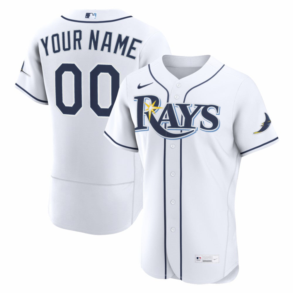 Tampa Bay Rays Nike Home Authentic Custom Jersey - MLB