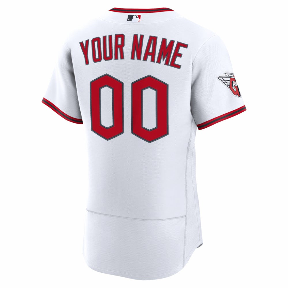 Cleveland Guardians Nike Home Authentic Custom Jersey - MLB