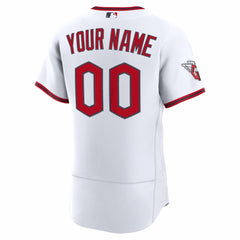 Cleveland Guardians Nike Home Authentic Custom Jersey - MLB
