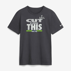 Seattle Seahawks Super Bowl LX Champions Pickoff Move Parade T-Shirt Anthracite | Nike for Sale