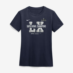 Seattle Seahawks Women's Super Bowl LX Champions Sacrifice T-Shirt College Navy | Nike for Sale