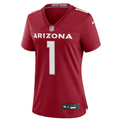 Number 1 Mom Arizona Cardinals Women's Game Jersey Cardinal | Nike for Sale