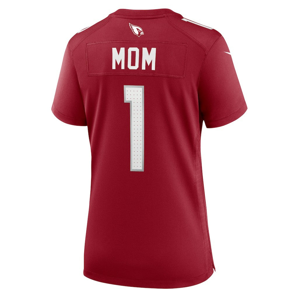 Number 1 Mom Arizona Cardinals Women's Game Jersey Cardinal | Nike for Sale