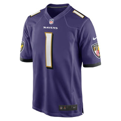Number 1 Dad Baltimore Ravens Game Jersey Purple | Nike for Sale