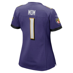 Number 1 Mom Baltimore Ravens Women's Game Jersey Purple | Nike for Sale
