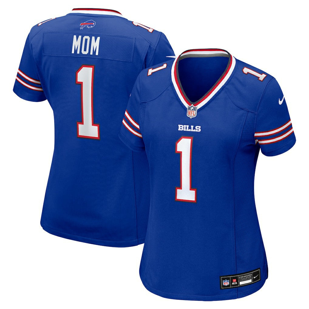 Number 1 Mom Buffalo Bills Women's Game Jersey Royal | Nike for Sale