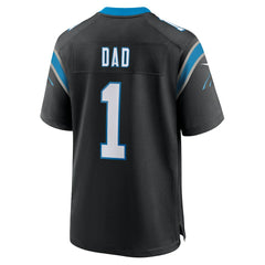 Number 1 Dad Carolina Panthers Game Jersey Black | Nike for Sale