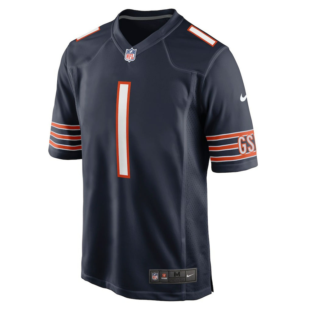 Number 1 Dad Chicago Bears Game Jersey Navy | Nike for Sale