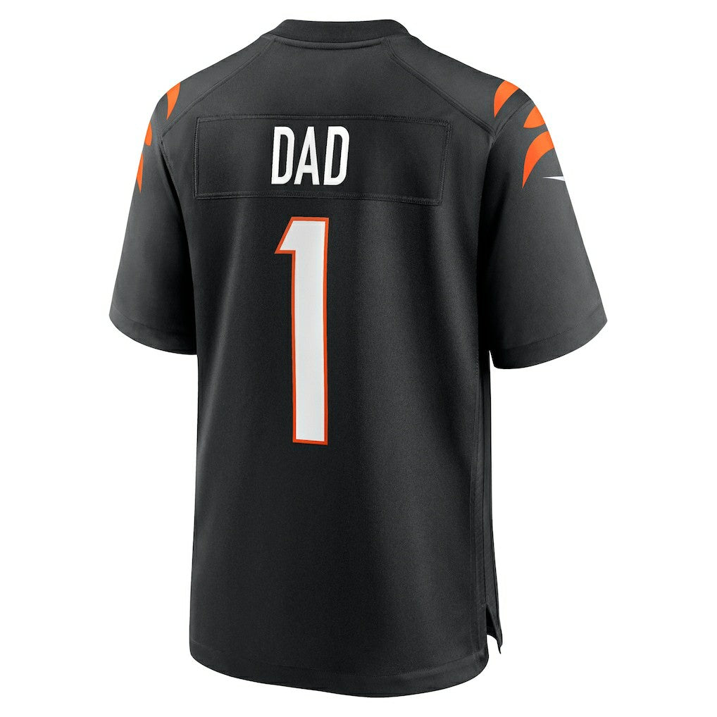 Number 1 Dad Cincinnati Bengals Game Jersey Black | Nike for Sale