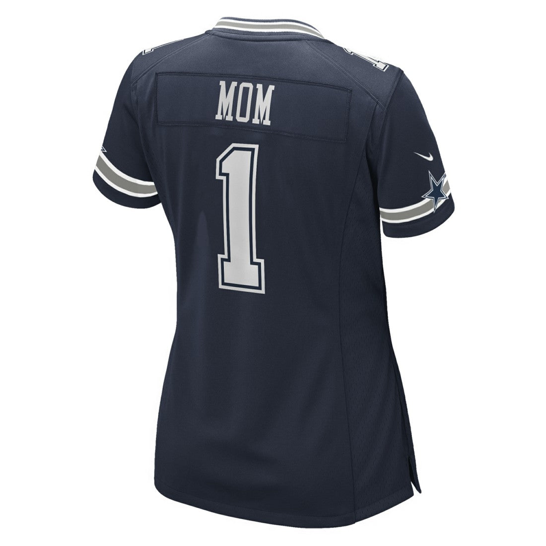 Number 1 Mom Dallas Cowboys Women's Game Jersey Navy | Nike for Sale