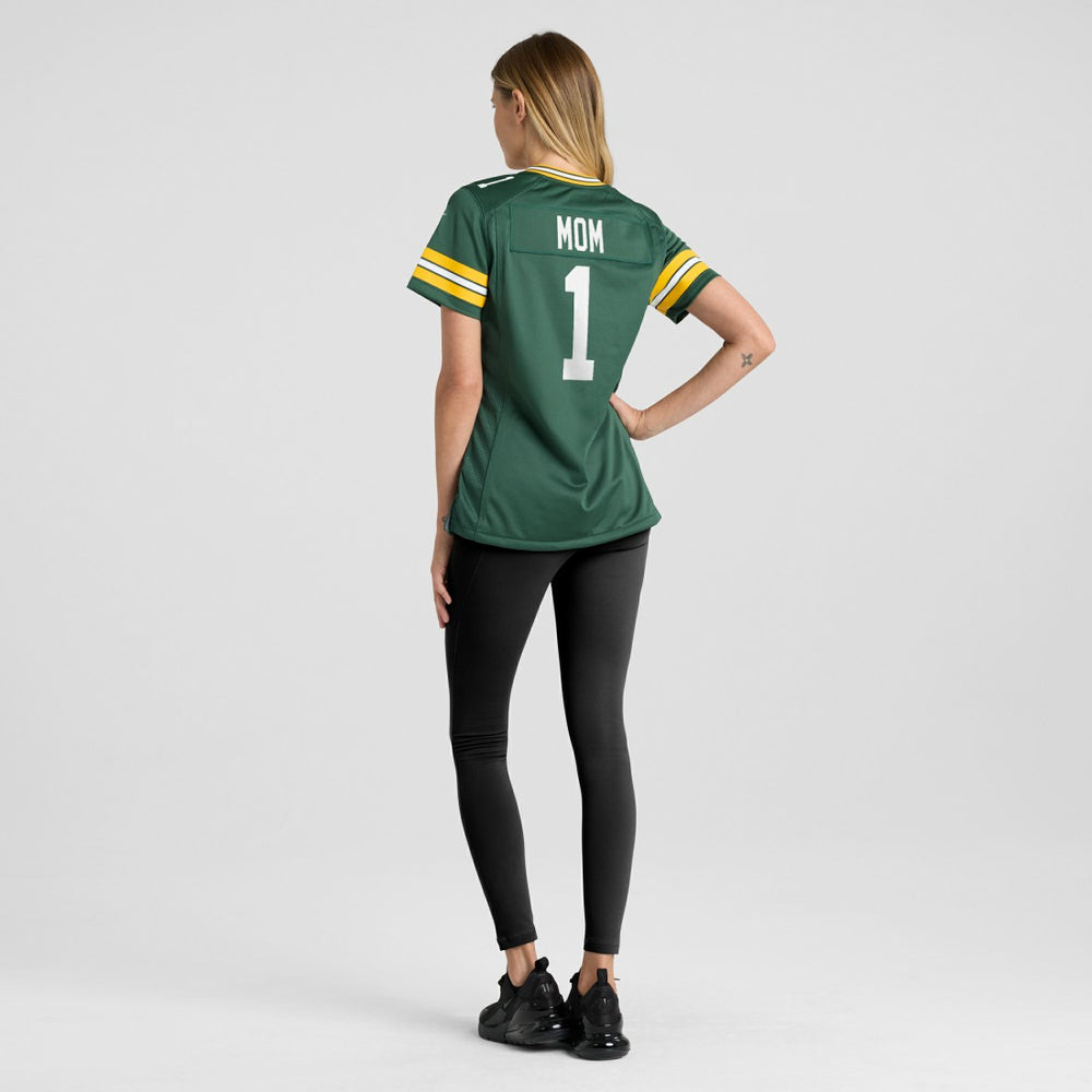 Number 1 Mom Green Bay Packers Women's Game Jersey Green | Nike for Sale