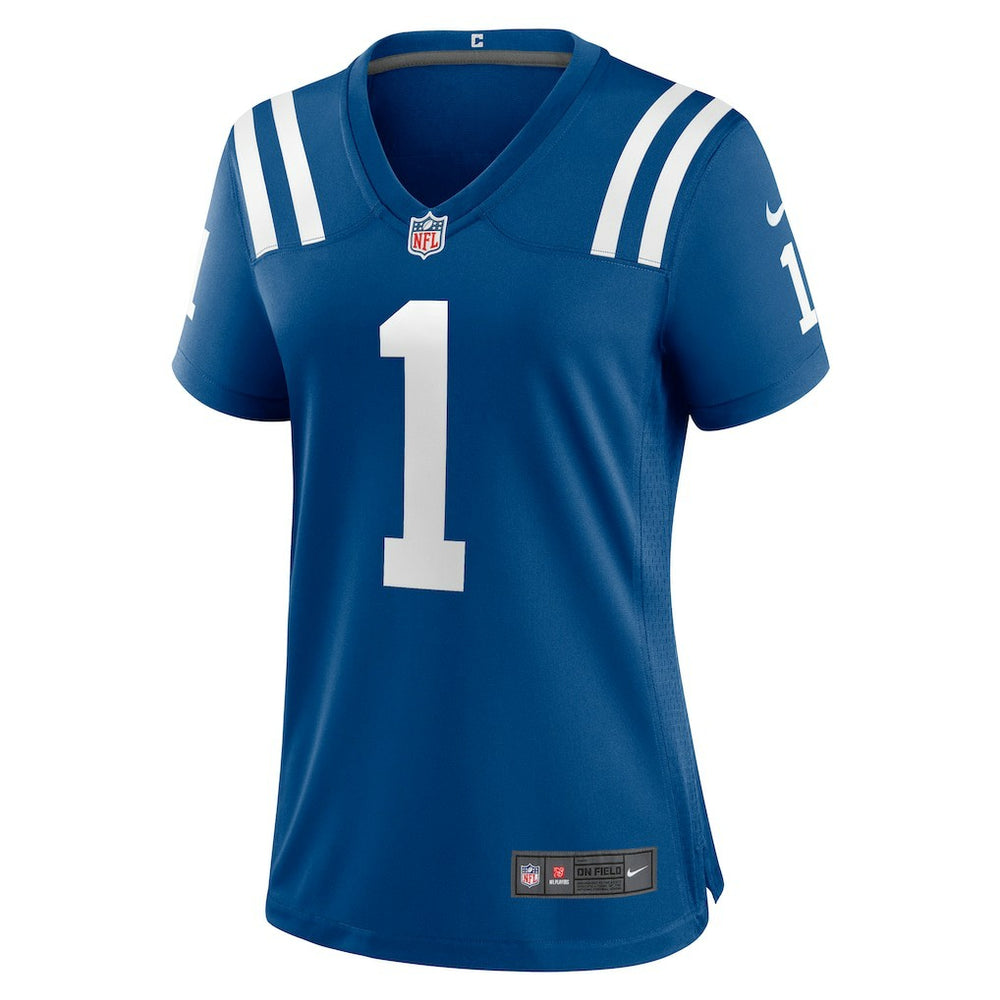 Number 1 Mom Indianapolis Colts Women's Game Jersey Royal | Nike for Sale