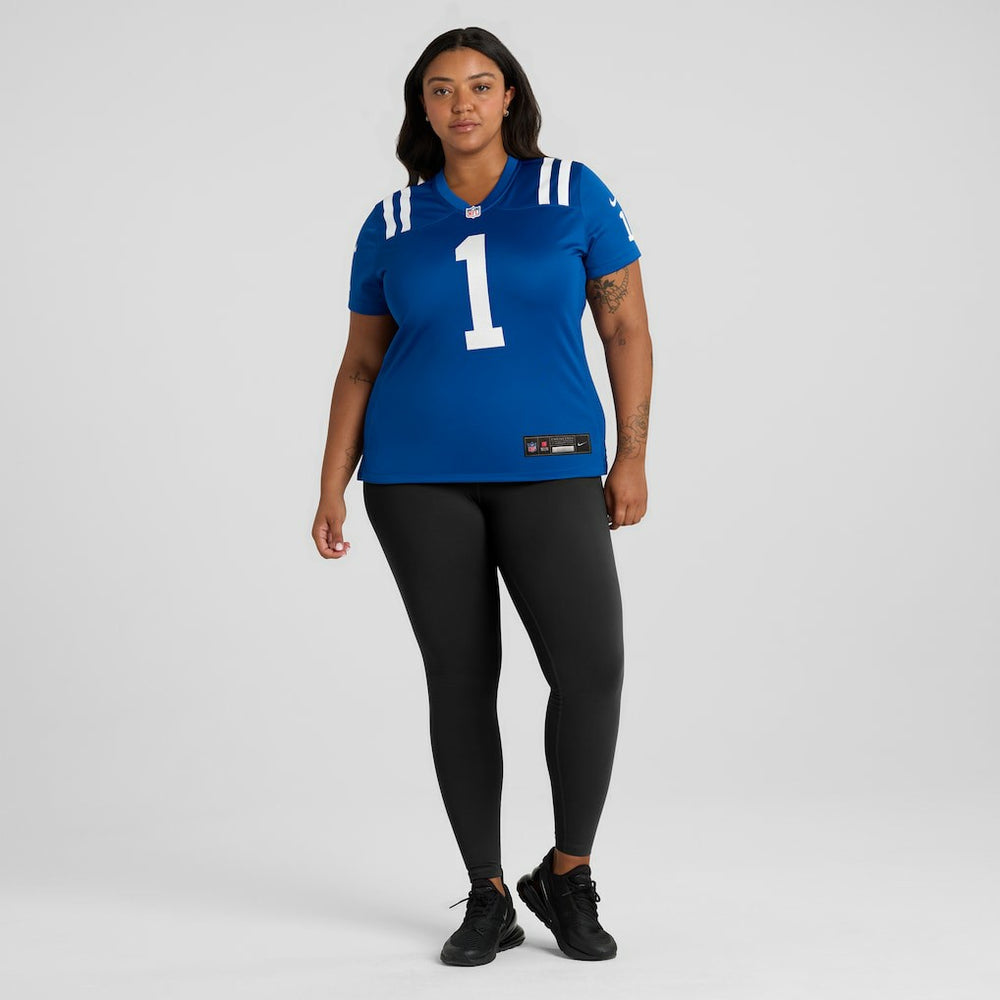 Number 1 Mom Indianapolis Colts Women's Game Jersey Royal | Nike for Sale