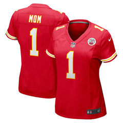 Number 1 Mom Kansas City Chiefs Women's Game Jersey Red | Nike for Sale