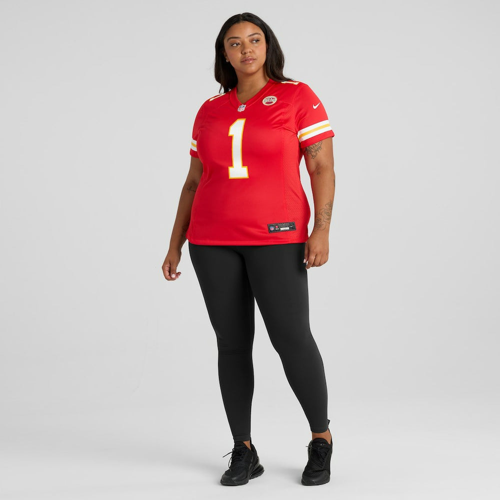 Number 1 Mom Kansas City Chiefs Women's Game Jersey Red | Nike for Sale
