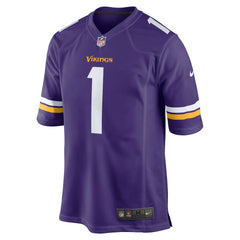 Number 1 Dad Minnesota Vikings Game Jersey Purple | Nike for Sale