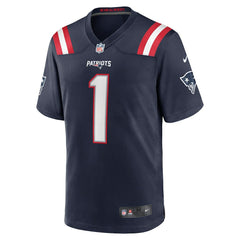 Number 1 Dad New England Patriots Game Jersey Navy | Nike for Sale